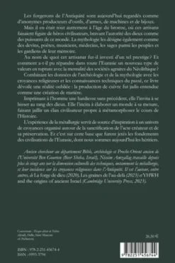 Forgerons et héros civilisateurs. Métallurgie, croyances et sociétés à l'âge du bronze, Nissim Amzallag