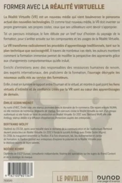 Former avec la réalite virtuelle. Comment les techniques immersives bouleversent l'apprentissage, Emilie Gobin Mignot