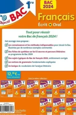 Français écrit + oral 1re. Edition 2024, Sofia Rossignol