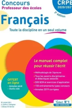 Français. CRPE Admissibilité, Edition 2020-2021, Clarisse Coffin