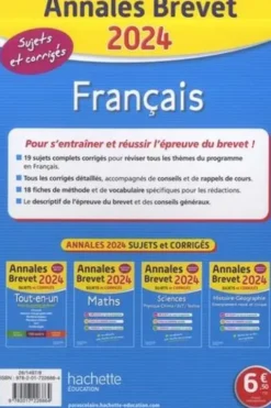 Français 3e. Sujets et corrigés, Edition 2024, Brigitte Réauté
