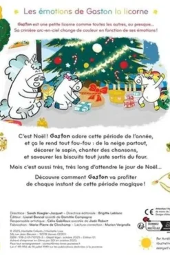 Gaston la licorne : Les émotions de Gaston la licorne à Noël, Aurélie Chien Chow Chine