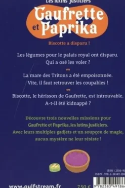 Gaufrette et paprika, les lutins justiciers : Biscotte a disparu, Marie Tibi