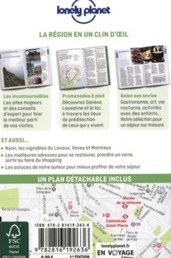 Genève. Lausanne et le Lac en quelques jours, avec 1 Plan détachable, Lonely Planet