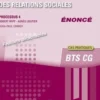 Gestion des relations sociales Processus 4 du BTS CG. Enoncé, Robert Wipf