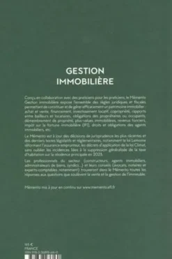 Gestion immobilière. Edition 2023, Caroline Barde