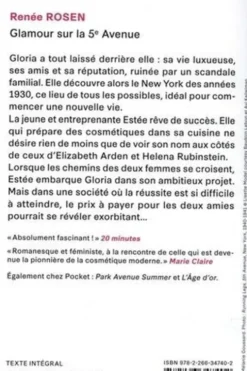 Glamour sur la 5e Avenue, Renée Rosen