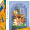 Globe lumineux Jardin merveilleux. Coffret avec 1 globe, des strass, 2 planches fluo, 1 guirlande lumineuse, 1 socle en mousse, des pastilles autocollantes, 2 planches dorées et du fil de fer, Mathilde Bourgon