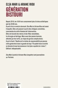 Génération bistouri. Enquête sur les ravages de la chirurgie esthétique chez les jeunes, Elsa Mari