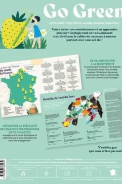 Go green. Cahier d'activités et de réflexions pour se sensibiliser à l'écologie, Editions la plage