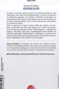 Géopolitique du sport, Pascal Boniface