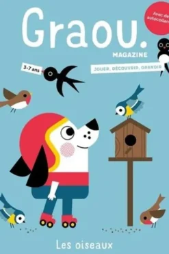 Graou N° 41, avril-mai 2024 : Les oiseaux, Anne-Bénédicte Schwebel