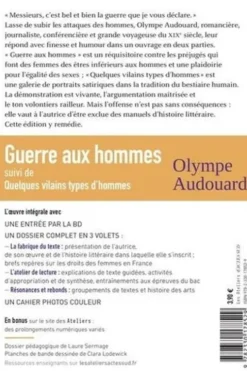 Guerre aux hommes. Suivi de Quelques vilains types d'hommes, Olympe Audouard