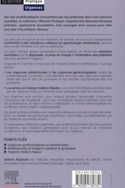 Gynécologie et obstétrique en médecine d'urgence, Valérie Raphaël