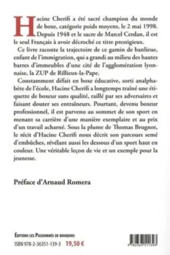 Hacine Cherifi. Itinéraire d'un gamin de banlieue devenu champion du monde de boxe, Thomas Brugnot