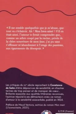 24 heures d'une femme sensible, Constance de Salm