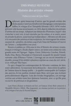 Histoire des artistes vivants, Théophile Silvestre