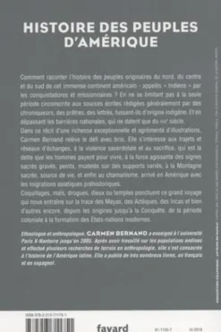Histoire des peuples d'Amérique, Carmen Bernand