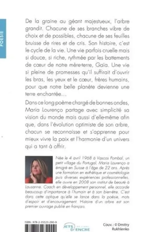 Histoire d'un arbre, Maria Lourenço