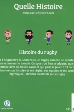 Histoire du rugby. Entrez dans la mêlée !, Julie Gouazé