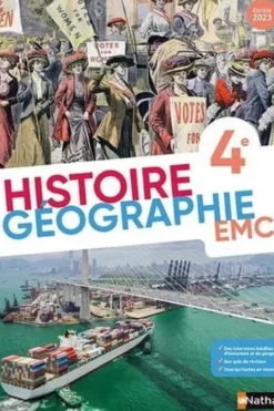 Histoire Géographie EMC 4e. Edition 2023, Nicolas Rocher