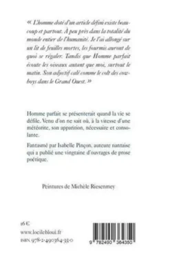 Homme parfait. 53 proses pour une guérison rapide, Isabelle Pinçon