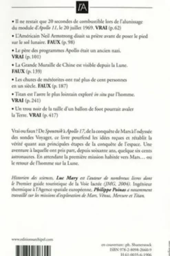 100 idées reçues, contrevérités et faits insolites sur la conquête de l'espace, Luc Mary