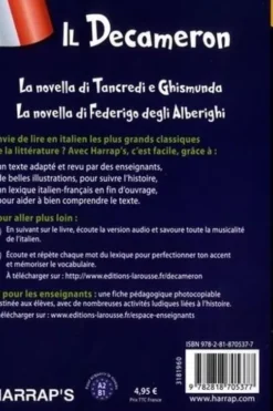 Il decameron. Edition en italien, Luigia Pattano