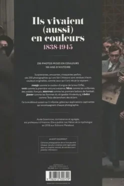 Ils vivaient en couleurs. 1838-1945, Aude Goemine