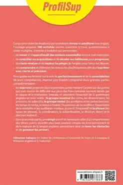 Improve your english ! Activités de grammaire et de vocabulaire en anglais, Sébastien Salbayre