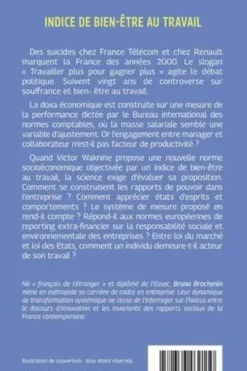 Indice de bien-être au travail. On compte tout sauf ce qui compte, Bruno Brochenin