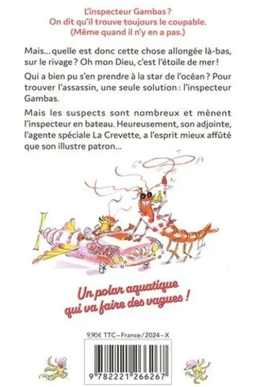 Inspecteur Gambas. Et l'agente spéciale La Crevette, Caryl Férey