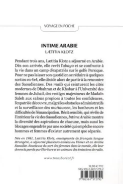 Intime Arabie. Confidences saoudiennes, Laetitia Klotz