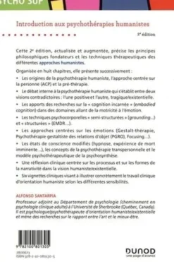 Introduction aux psychothérapies humanistes. 2e édition, Alfonso Santarpia