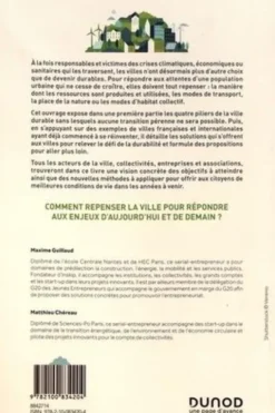 Inventer les villes durables. Idées et outils pour relever les défis d'aujourd'hui, Maxime Guillaud