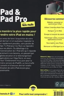 iPad et iPad Pro pour les Nuls, Edward C. Baig
