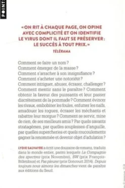 Irréfutable essai de successologie, Lydie Salvayre