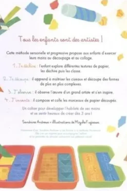 Je déchire, je découpe, je colle, Sandrine Andrews