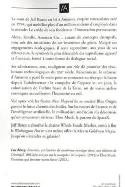 Jeff Bezos. D'Amazon à la conquête de l'espace, Luc Mary