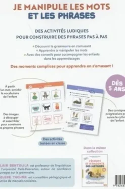 Je manipule les mots et les phrases, Alain Bentolila