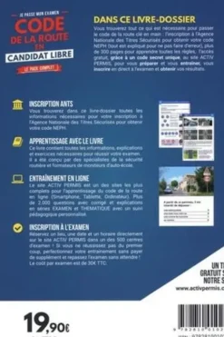 Je passe mon examen code de la route en candidat libre. Edition 2021-2022, Activ Permis