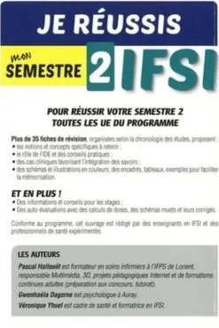 Je réussis mon Semestre 2 ! IFSI, Pascal Hallouët