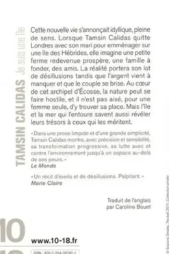 Je suis une île, Tamsin Calidas