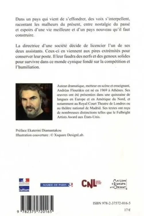 Je veux un pays. Exercices pour genoux solides, Andreas Flourakis