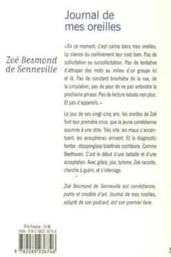 Journal de mes oreilles, Zoé Besmond de Senneville