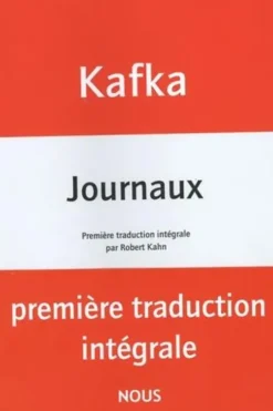 Journaux, Franz Kafka