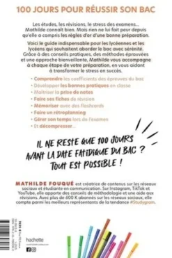 100 jours pour réussir son bac avec Mathilde. Le bac, ça se prépare pendant toute l'année, en classe et à la maison !, Mathilde Fouquet