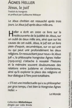 Jésus, le juif, Agnes Heller