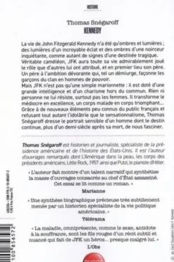 Kennedy. Une vie en clair-obscur, Thomas Snégaroff