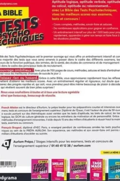 La bible des tests psychotechniques. 4e édition revue et augmentée, Franck Attelan